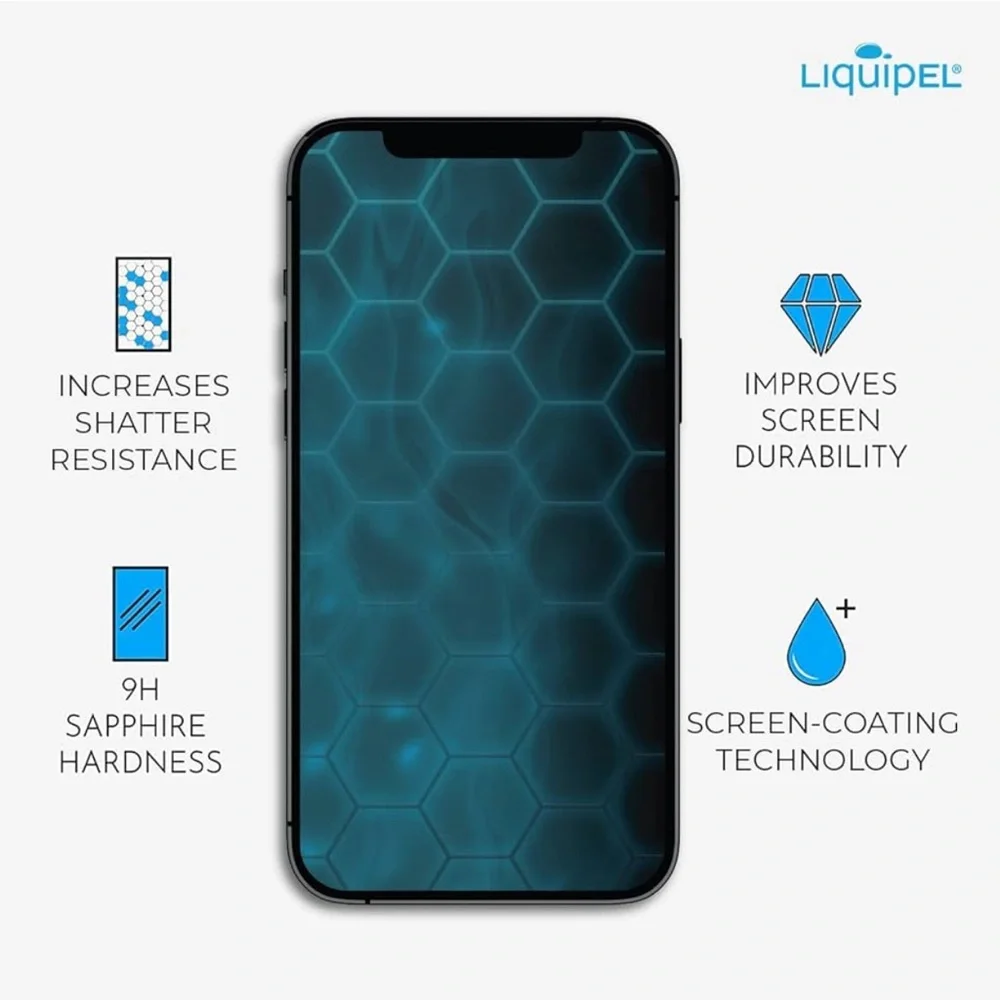 Liquid Screen Protector for all Smartphones and Tablets Liquid Glass 9H Hardness